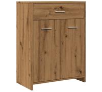 (artisan oak) vidaXL Bathroom Cabinet Sink Cupboard Storage Vanity Unit Engineered Wood