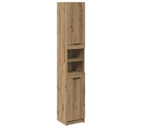 Bathroom Cabinet Washroom Storage Cabinet Cupboard Engineered Wood vidaXL
