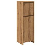 (artisan oak) vidaXL Bathroom Cabinet Washroom Storage Cabinet Cupboard Engineered Wood