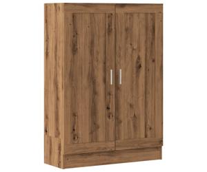 (artisan oak) vidaXL Book Cabinet Storage Rack Bookshelf Bookcase Sideboard Engineered Wood