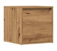 (artisan oak) vidaXL Box Drawer Hall Tool Box Chest Organiser Storage Case Engineered Wood