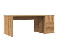 (artisan oak) vidaXL Coffee Table Chipboard Couch Sofa Table Side End Tea Desk Multi Colours