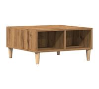 vidaXL Coffee Table Artisan Oak 60x60x30 cm Engineered Wood