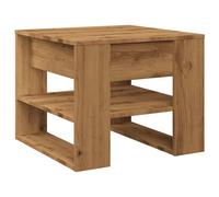 vidaXL Coffee Table Artisan Oak 55.5x55x45 cm Engineered Wood, Brown
