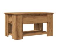 (artisan oak) vidaXL Coffee Table Engineered Wood Couch Centre Accent Table Multi Colours