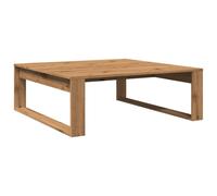 vidaXL Coffee Table Artisan Oak 100x100x35 cm Engineered Wood