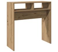 (artisan oak) vidaXL Console Table Hallway Accent Couch Table End Side Table Engineered Wood
