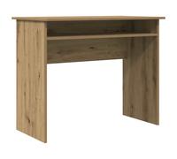 (artisan oak) vidaXL Desk Bedroom Office Desk Work Corner Table Study Desk Engineered Wood