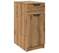 (artisan oak) vidaXL Desk Cabinet Desk Cupboard Home Office Storage Cabinet Engineered Wood
