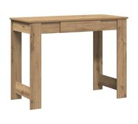 vidaXL Desk Artisan Oak 100x45x75 cm Engineered Wood
