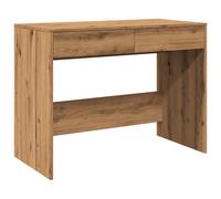 (artisan oak) vidaXL Desk Home Office Working Writing Table Computer Desk Engineered Wood