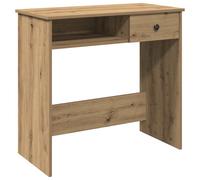 vidaXL Desk Artisan Oak 80x40x75 cm Engineered Wood