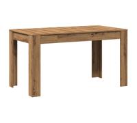 vidaXL Dining Table Artisan Oak 140x74.5x76 cm Engineered Wood