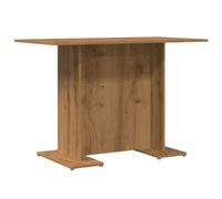 Wood Dining Table Rectangular Kitchen Dining Room 4 Seaters 110x60x75 cm Table