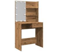 Dressing Table with LED Mirror Makeup Desk Dresser Bedroom Vanity Unit