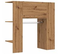 Hallway Cabinet Wall Mounted Cabinet Hall Shelving Engineered Wood vidaXL