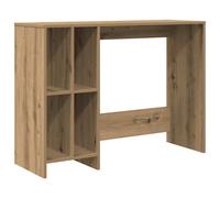 vidaXL Desk Artisan Oak 102.5x35x75 cm Engineered Wood