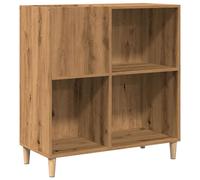 (artisan oak) vidaXL Record Cabinet Sideboard Storage Cabinet Engineered Wood