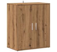 (artisan oak) vidaXL Shoe Cabinet Shoe Storage Rack Organiser Shoe Cupboard Engineered Wood