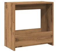 (artisan oak) vidaXL Side Table Chipboard Magazine Rack Coffee Couch Table Multi Colours