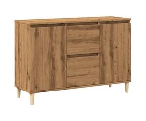 (artisan oak) vidaXL Sideboard Cupboard Storage Cabinet Buffet Highboard Engineered Wood