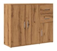 (artisan oak) vidaXL Sideboard Home Storage Side Cabinet Cupboard Highboard Engineered Wood