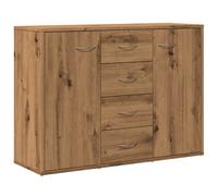 (artisan oak) vidaXL Sideboard Storage Cupboard Cabinet Buffet Highboard Engineered Wood