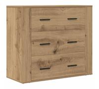 (artisan oak) vidaXL Sideboard Storage Cupboard Cabinet Buffet Highboard Engineered Wood