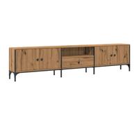(artisan oak) vidaXL TV Cabinet with Drawer TV Unit Media Cabinet TV Stand Engineered Wood