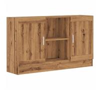 Vitrine Cabinet Sideboard Storage Organiser Cupboard Engineered Wood vidaXL