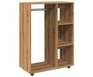 (artisan oak) vidaXL Wardrobe Bedroom Rack Closet Clothes Storage Organiser Engineered Wood
