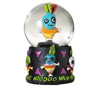 Artisan Owl New Orleans Voodoo Doll 45mm Mini Souvenir Water Snow Globe