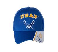 Artisan Owl Officially Licensed Air Force Embroidered Baseball Cap, Royal Blue, One size