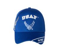 Artisan Owl Officially Licensed Air Force Embroidered Baseball Cap, Royal Blue, One size