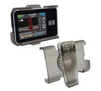 Artisan Power Holster Case for Tandem t:Slim, t:Slim X2 and t:Slim G4 Insulin Pump - Secure 360° Rotating Belt Clip, Healthcare Grade Plastics, Tubing Winding, Durable Holster for Active Use (Gray)