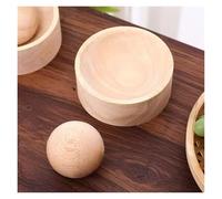 Artisan Round Dumpling Maker Press | Solid Wood Reusable Dough for Wonton, Gyoza, Pierogi & Homemade Pastry Wrappers