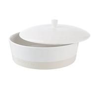 Artisan Street White 26cm Shallow Lidded Dish