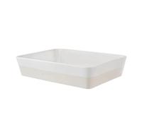 Artisan Street White 33cm Large Rectangular Roaster