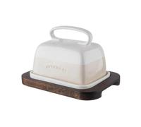 Artisan Street Stoneware Butter Dish Set in Cream | Charlies