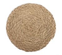 Artisan Woven Seaweed Placemats Supporting Sustainable Living While Protecting Furniture from Temperature Extremes (Diameter 18cm)