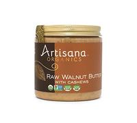 Artisana Organics - Walnut Nut Butter with Cashews, Two Ingredients Handmade Rich & Thick Spread, USDA & QAI Organic Certified, Non-GMO, Vegan & Gluten Free (8 oz)