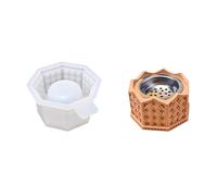 Artisanal Arabic Design Silicone Mold for Fragrances Diffusers and Decorative Wax Incenses Diffuser Silicone Mold
