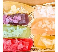 Artisanal Crystal Candy Sweets. Mixed Flavours. Lemon, Strawberry, Apple and more. TikTok Viral Sweets Crispy on the outside and jelly like on the inside.