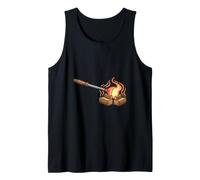 Artisanal Glassblowing Blowpipe Studio Art Graphic Tank Top