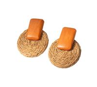 Artisanal Natural Fiber Ear Posts with Earth Firm Sisal Workmanship Flexible Operations Director Night Jewelry Artisanal Sisal Ear Addons