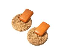 Artisanal Natural Fiber Ear Posts with Earth Firm Sisal Workmanship Flexible Operations Director Night Jewelry Artisanal Sisal Ear Addons