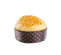 Artisanal Panettone with Mandarins Tesori di Sicilia 1 kg, Leavened with Sourdough Starter, Hand-Wrapped with Wax Seal, Traditional Sicilian Cake