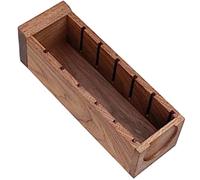 Artisanal Peanut Wood Coffee Portafilter Basket Natural Finish Permanent Split Toe Coffee Enthusiasts Natural Friendly Wooden Portafilter