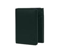 Artisans Effort GmbH Genuine Leather Wallet - Compact Bifold Wallet with Coin Pocket, Card Slots & Window, Green, 9 X 9.5 cm, Classic