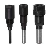 ArtisanShow 1PC 1/4 Inch 8mm 1/2 Inch Shank Collet Extension Chuck, Router Bit Extension Rod Converter Engraving Machine Accessories Extension Milling Cutter Router Bit for Woodworking (1/4" Shank)